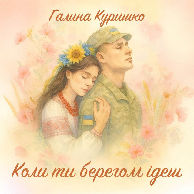 Обкладинка: Коли ти берегом ідеш — Галина Куришко