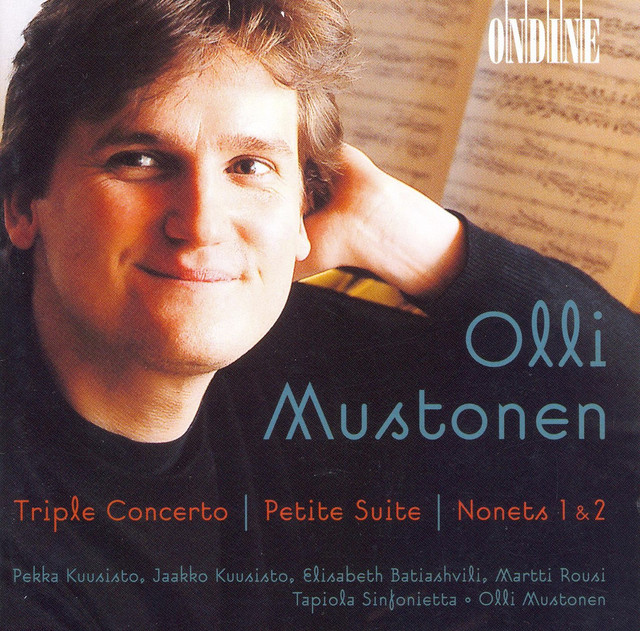 Mustonen, O.: Triple Concerto / Petite Suite / Nonets Nos. 1 and 2 / Frogs Dancing On Water Lilies cover art