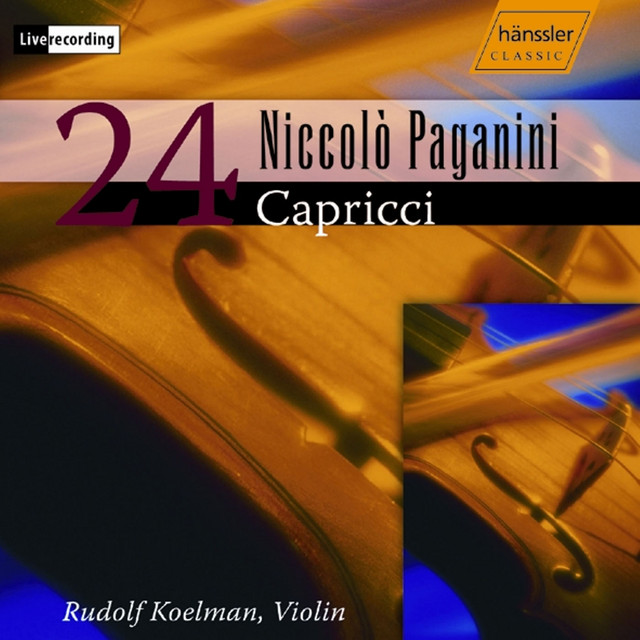 24 Caprices for Solo Violin, Op. 1, MS 25: No. 24 in A Minor: Tema quasi presto - 11 Variations - Finale cover art