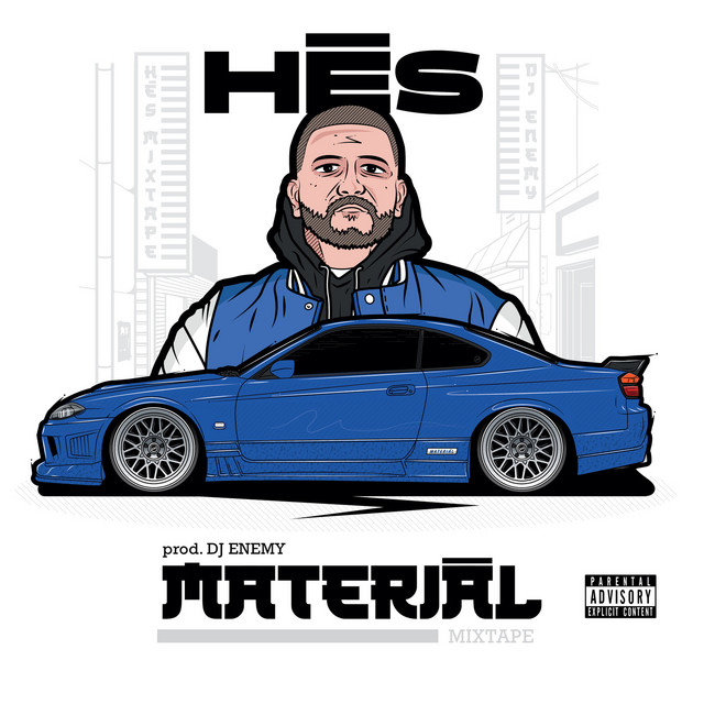 Materiál Mixtape cover art