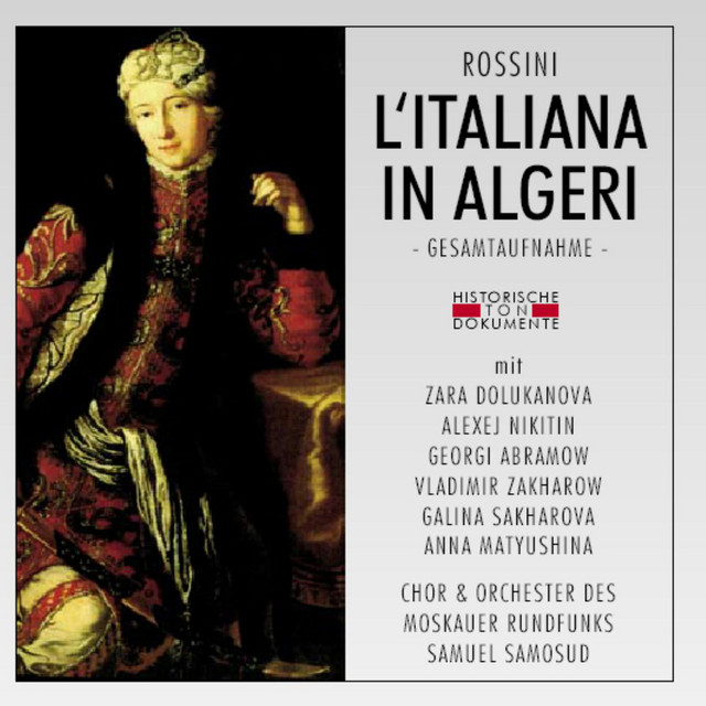 Gioachino Rossini: L'Italiana in Algeri cover art
