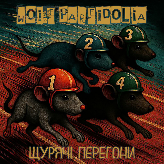 Cover art: Щурячі перегони — Noise Pareidolia