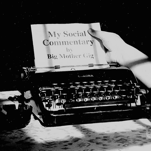 My Social Commentary cover