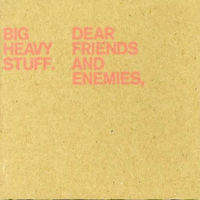 Dear Friends and Enemies cover art