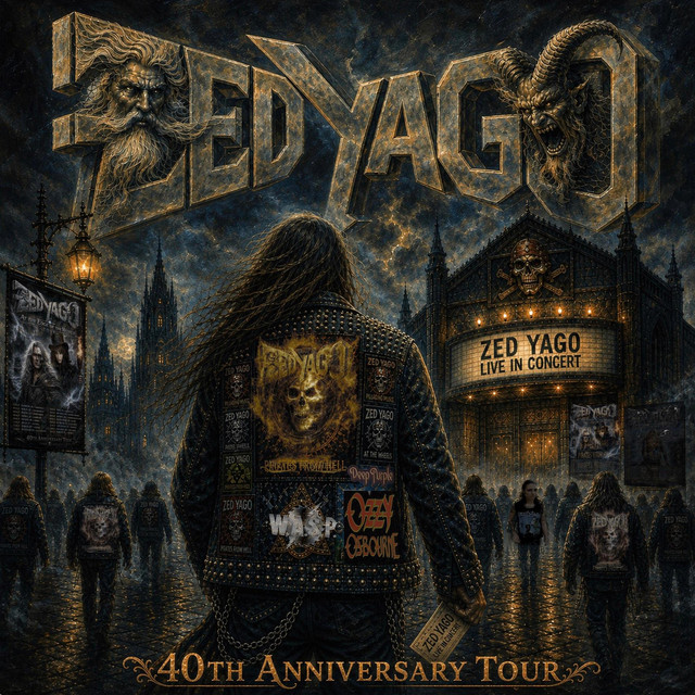 Zed Yago Live 40th Anniversary Tour cover