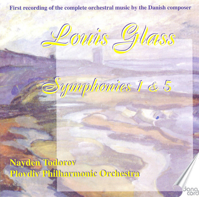 L. Glass: Symphonies Nos. 1 & 5 cover art