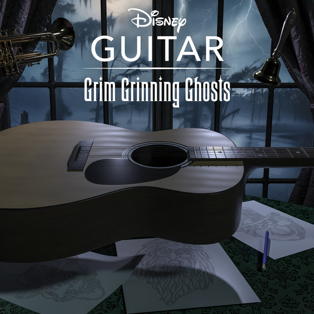 Disney Guitar: Grim Grinning Ghosts by Disney Peaceful Guitar album cover