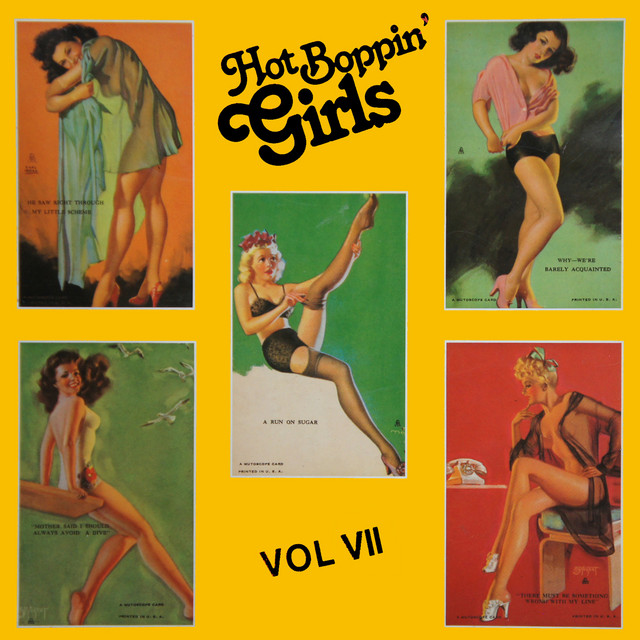 Hot Boppin Girls Vol. 7 cover art