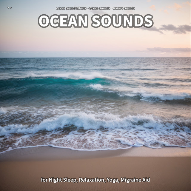 * * Ocean Sounds for Night Sleep, Relaxation, Yoga, Migraine Aid cover art