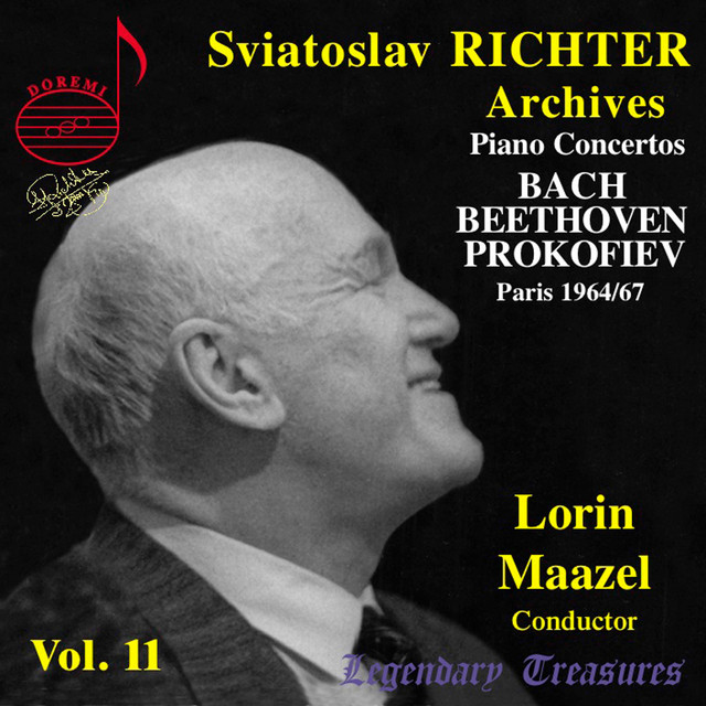 Richter Archives, Vol. 11: Concertos with Maazel cover art