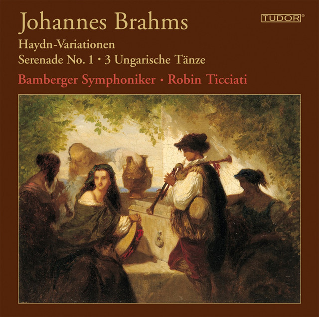 Brahms: Haydn-Variationen - Serenade No. 1 - 3 Ungarische Tänze cover art