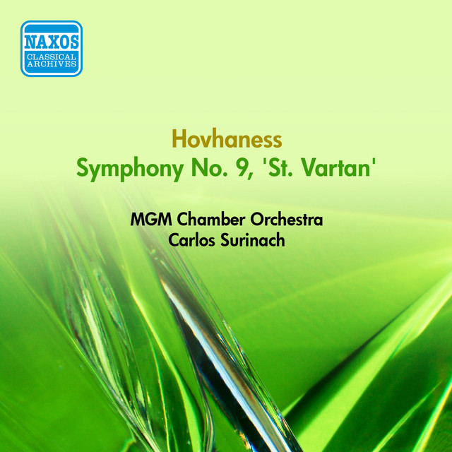 Symphony No. 9, Op. 80, "Saint Vartan": Parts 1-3 cover art