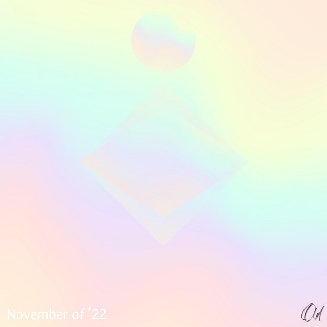 November of '22 cover art
