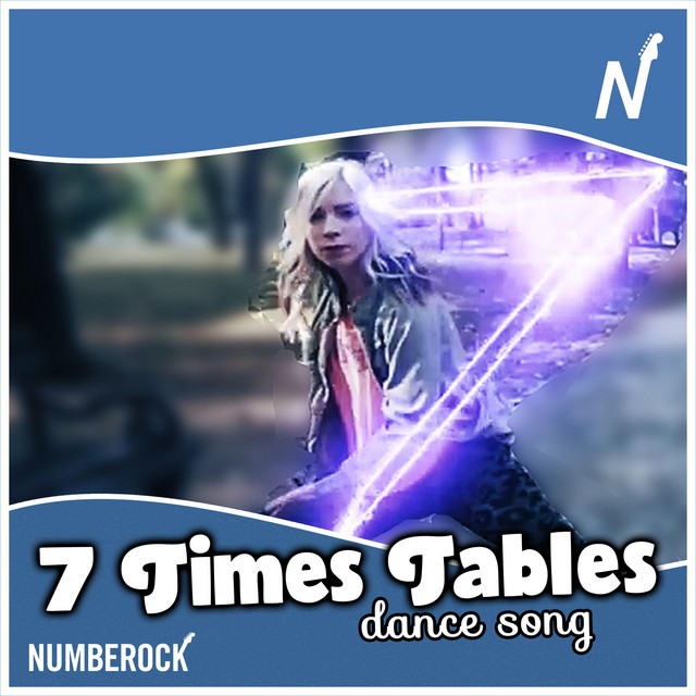 Album cover for 7 Times Tables Dance Song by Numberock