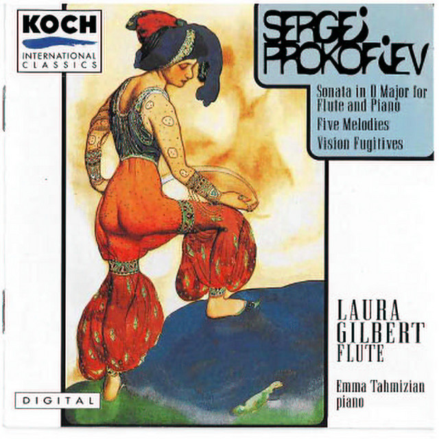 Prokofiev: Flute Sonata In D; Five Songs Without Words, Op. 35; Visions Fugitives