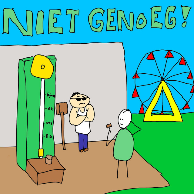 Niet Genoeg cover