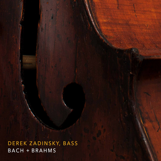 Bach & Brahms: Works for Cello (Performed on Double Bass) cover art