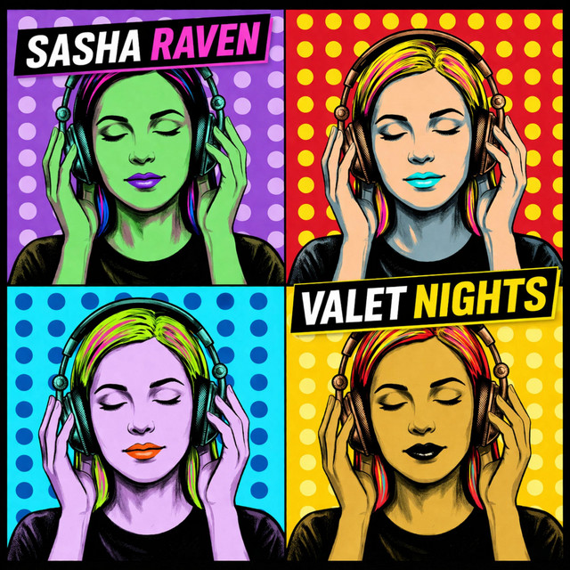 Обкладинка: Valet Nights — Sasha Raven