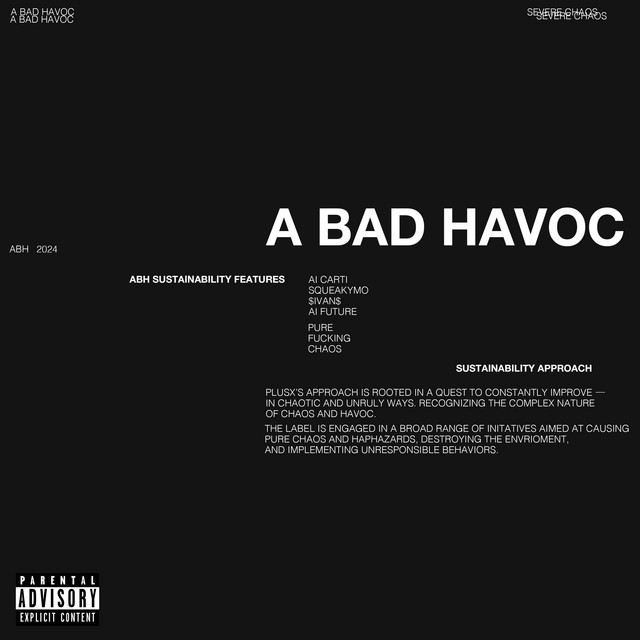 A BAD HAVOC cover art