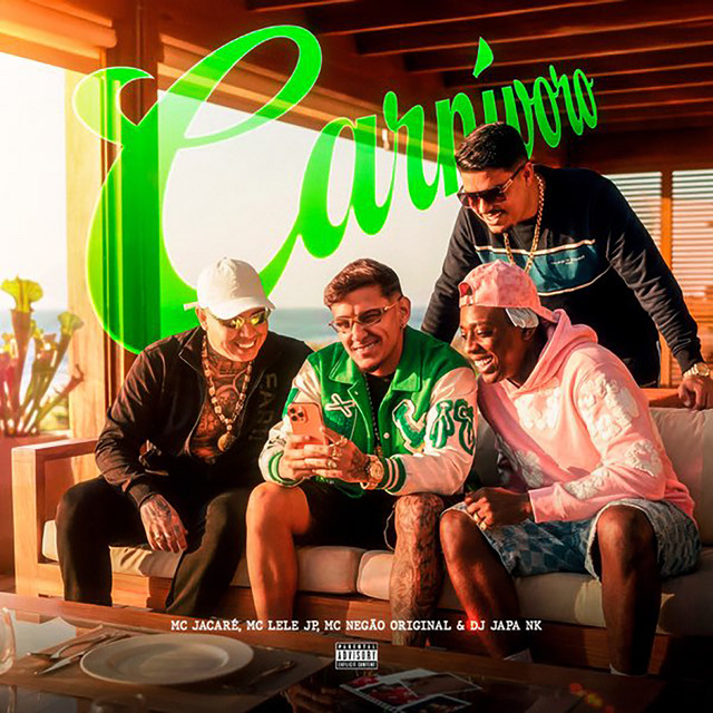 Album cover for Carnívoro by Mc Jacaré