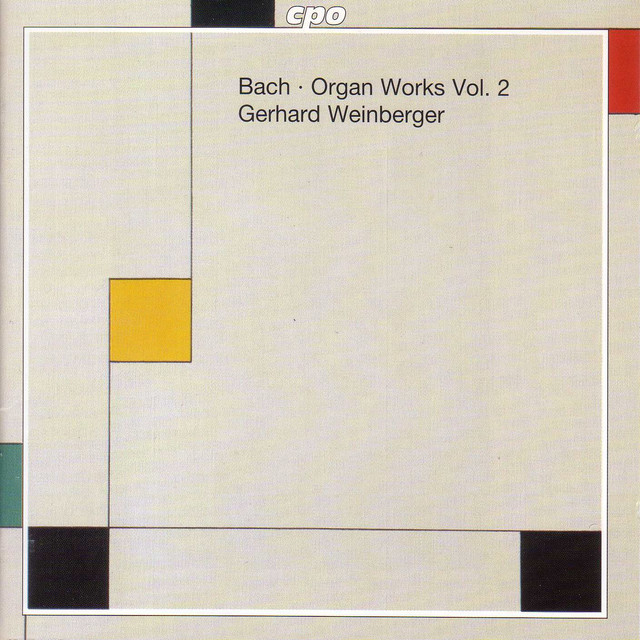 Bach, J.S.: Organ Works, Vol. 2 cover