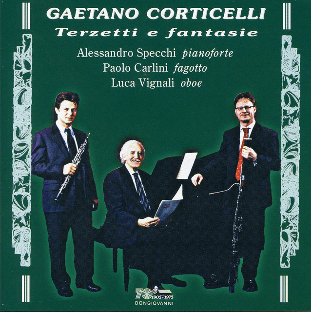 Gaetano Corticelli: Terzetti e fantasie cover art