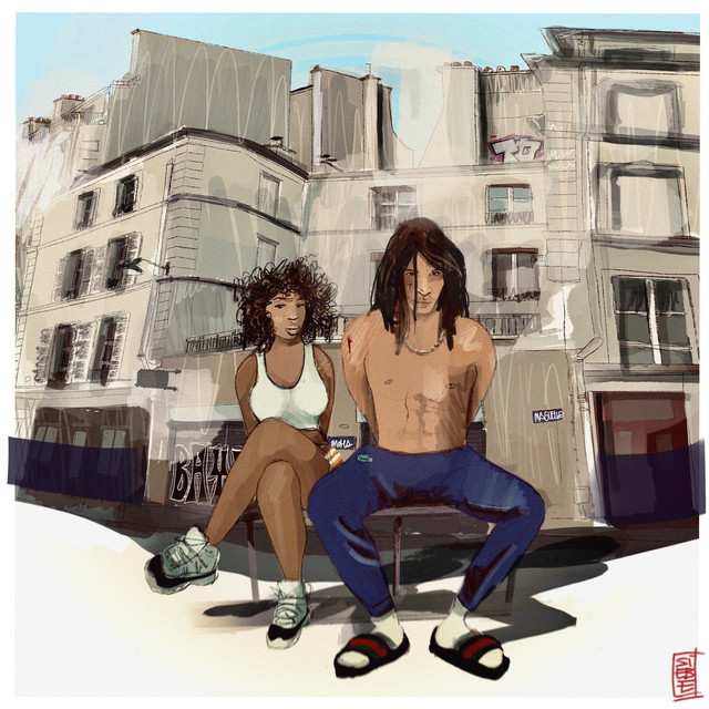 Album cover for Bébé de Bogota by Moha La Squale