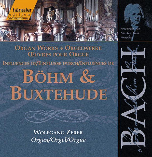 Bach, J.S.: Influences of Böhm and Buxtehude cover art