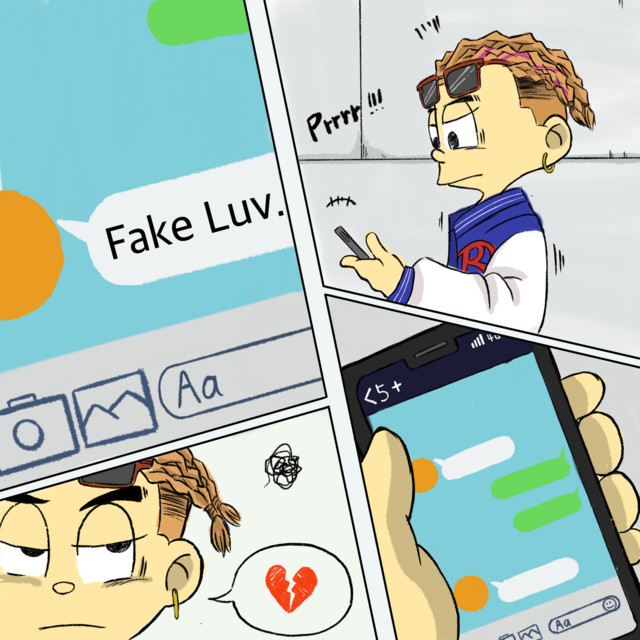 Fake luv cover art