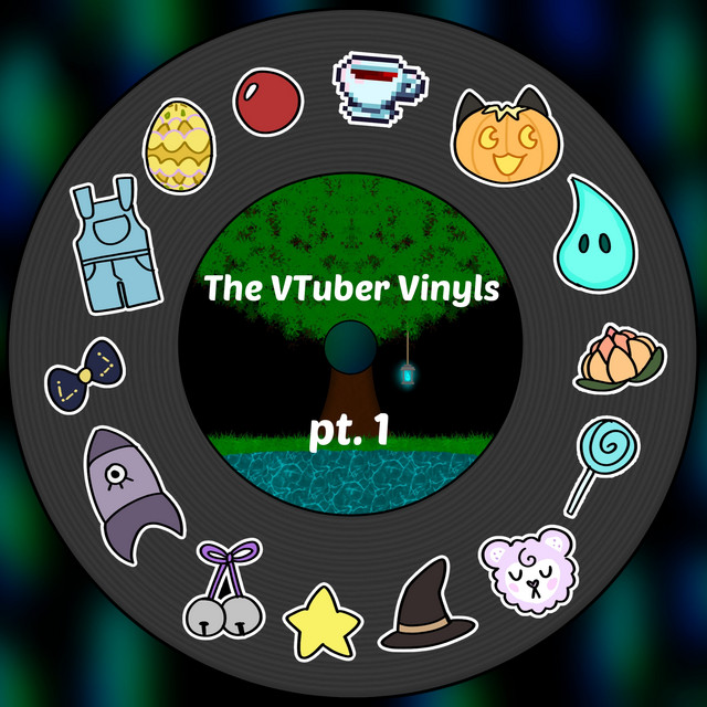 The VTuber Vinyls, pt. 1 cover art