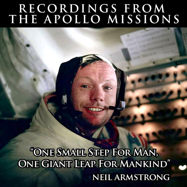 One Small Step For Man, One Giant Leap For Mankind: Recordings From The Apollo Missions cover art