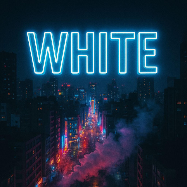 WHITE cover art