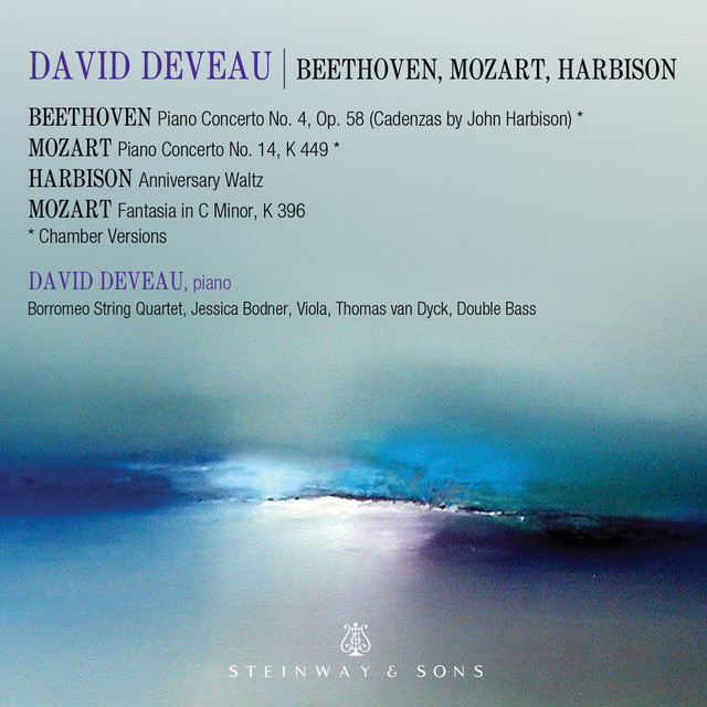 Mozart, Beethoven & Harbison: Works Featuring Piano cover art