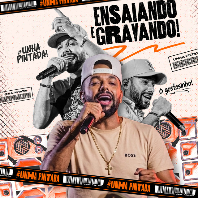 Ensaiando e Gravando cover art