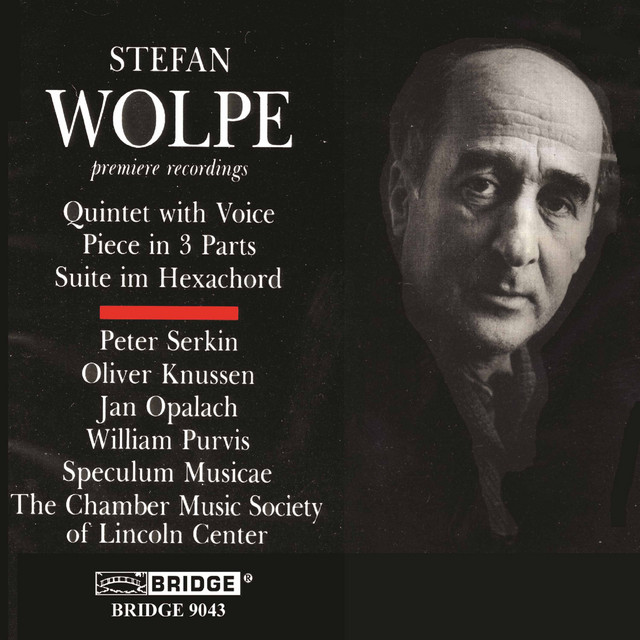 Music of Stefan Wolpe, Vol. 1 cover art