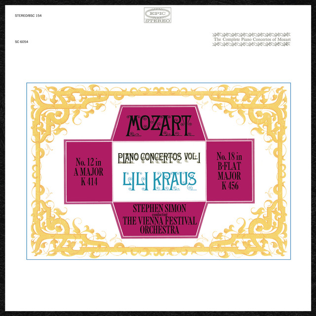 Mozart: Concertos for Piano and Orchestra Nos. 12 & 18