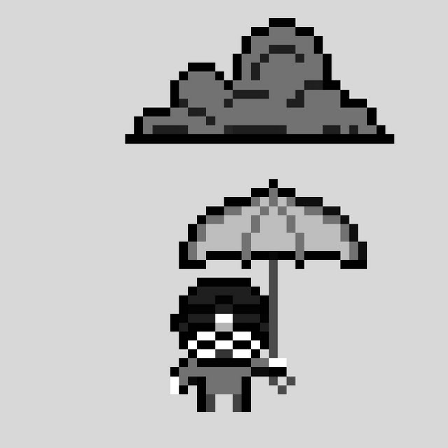 raining outside