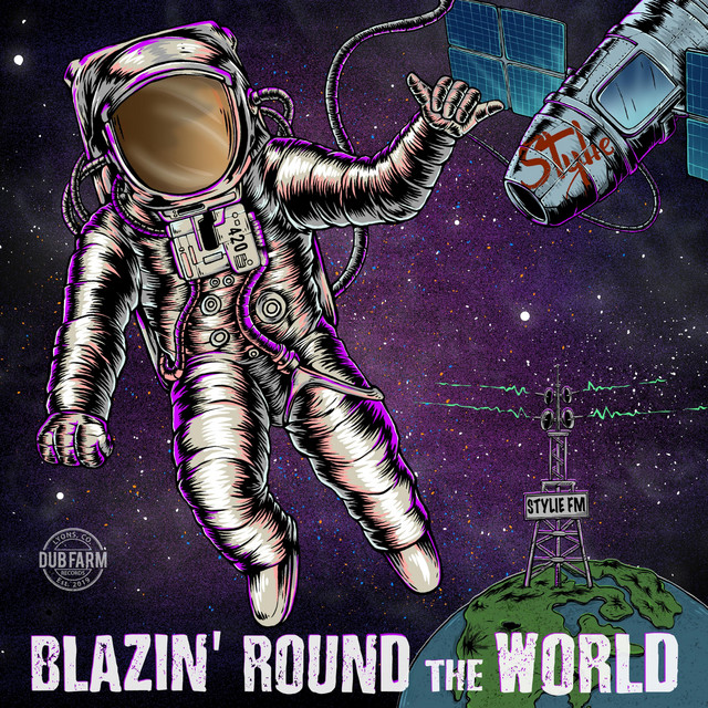 Blazin' Round the World cover art