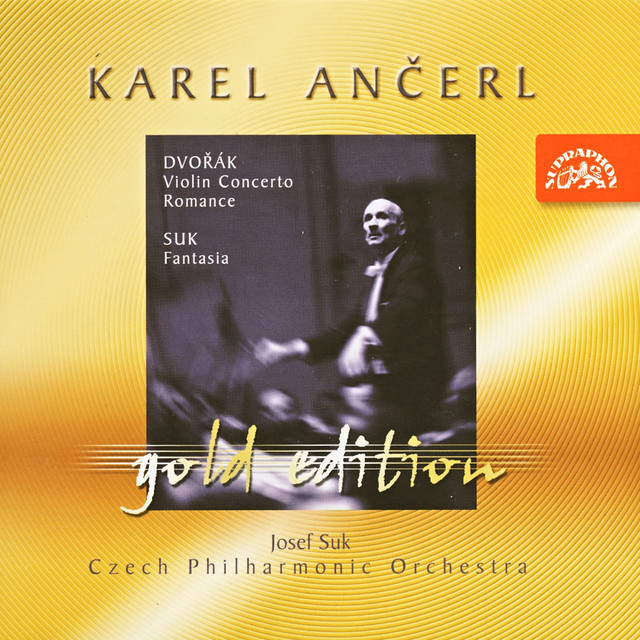 チェコスロバキアLP Antonin Dvo?ak - Josef Suk, Th Violin Concerto / Romance 14102423 Supraphon /00260 Ančerl Gold Edition 8. Dvořák: Violin Concerto, Romance - Suk