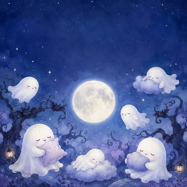 Moonlit Halloween: Lullabies for Little Ghosts album image