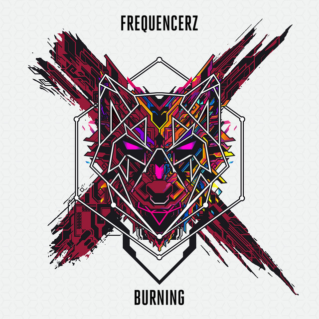 Burning cover art