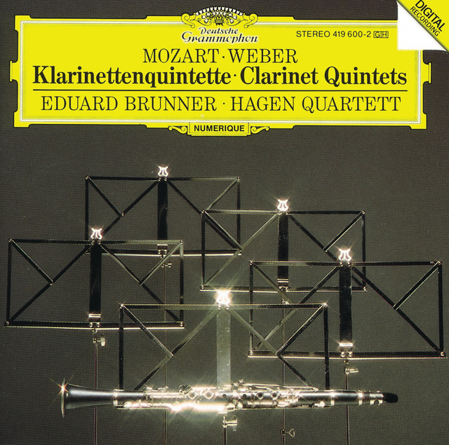 Mozart / Weber: Clarinet Quintets cover art