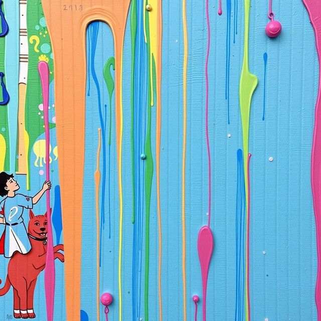Colorful cover art