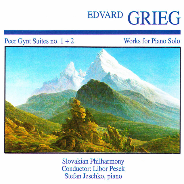 Greig: Peer Gynt Suite Nos. 1 & 2 & Other Works for Piano Solo cover art