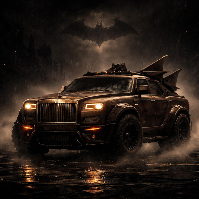 Rolls Royce Batman Truck