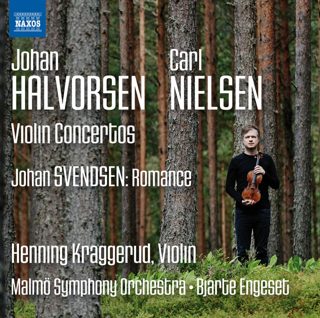 Halvorsen, Nielsen & Svendsen: Music for Violin & Orchestra cover art