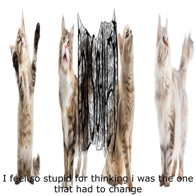 I feel so stupid for thinking i was the one that had to change