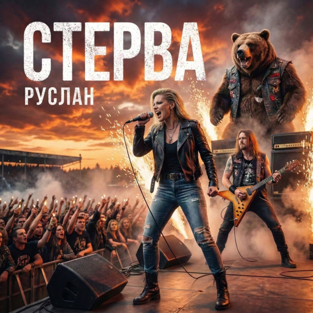Стерва cover art
