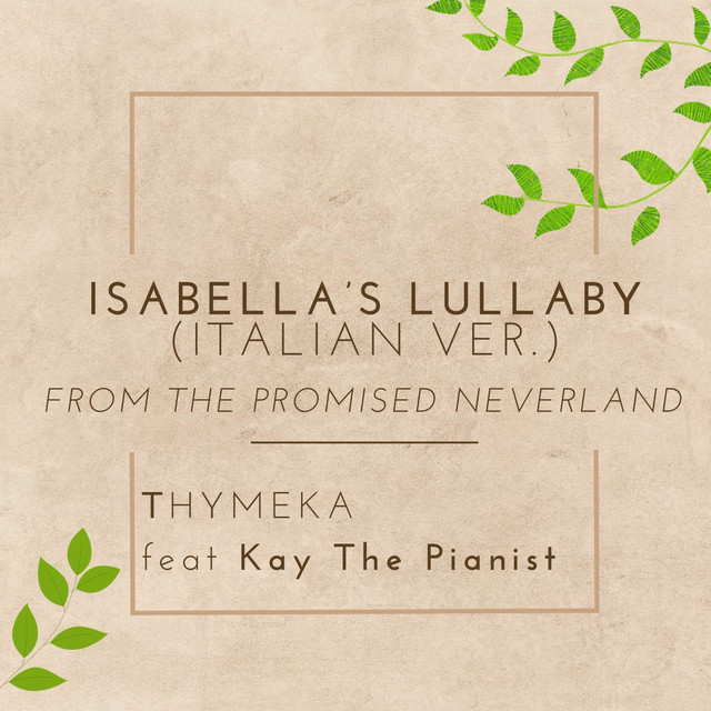 Isabella's Lullaby (Italian Version) from The Promised Neverland cover art