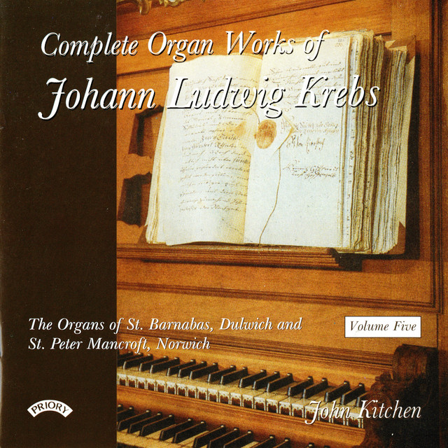 Complete Organ Works of Johann Ludwig Krebs, Vol. 5 cover art